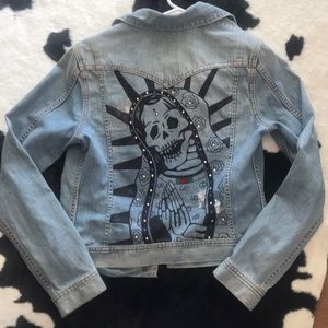 Lucky Brand Jacket custom design w/ swarovski